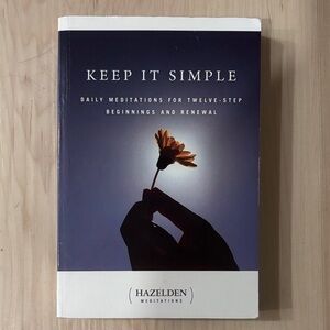 Keep It Simple Paperback Book by Hazelden Meditations